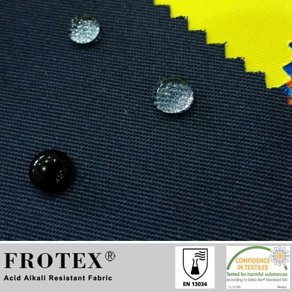 EN13034 Certified 240gsm Twill Acid Proof Fabric