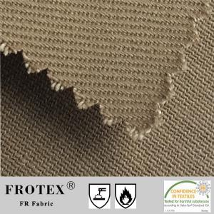 Elastic flame retardant fabric